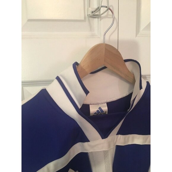 Adidas Fc Dallas Blue And White Stripe MLS Jersey Men’s Sz XL No 18‎ NovaFC.org - Picture 8 of 8